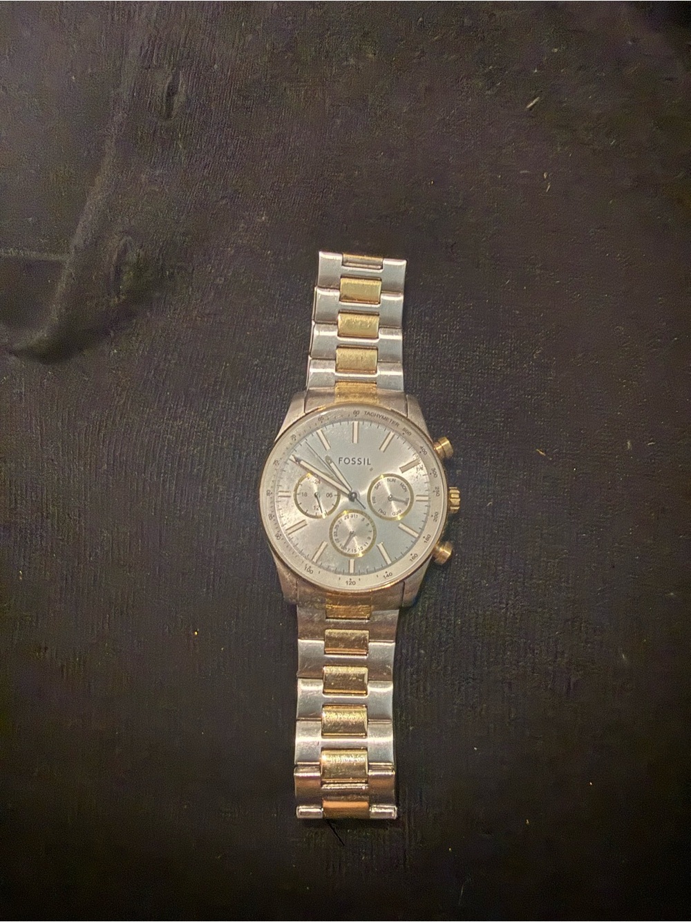 Two Tone FOSSIL watch 42mm